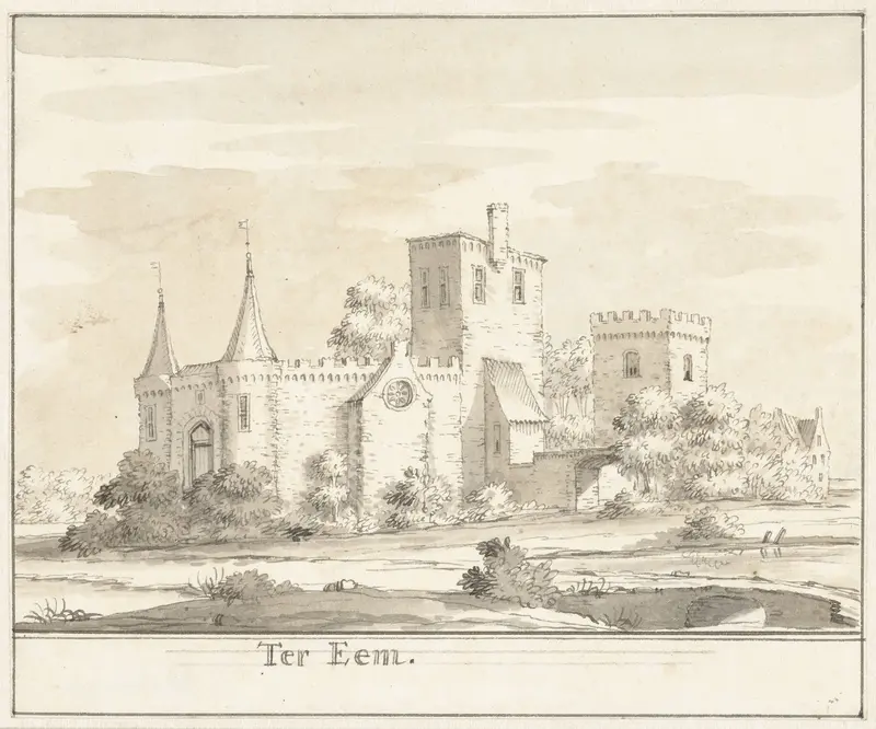 Kasteel Ter Eem Wall Art by Jacobus Stellingwerff - High-Resolution Digital Print