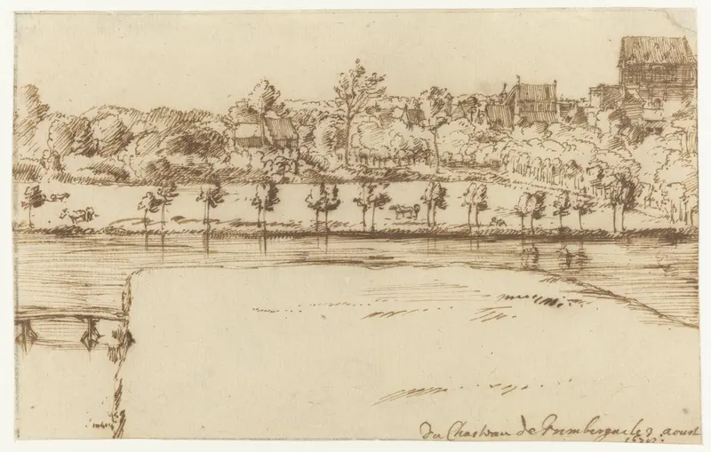 Kasteel van Grimbergen Wall Art by Constantijn Huygens (II) - High-Resolution Digital Print