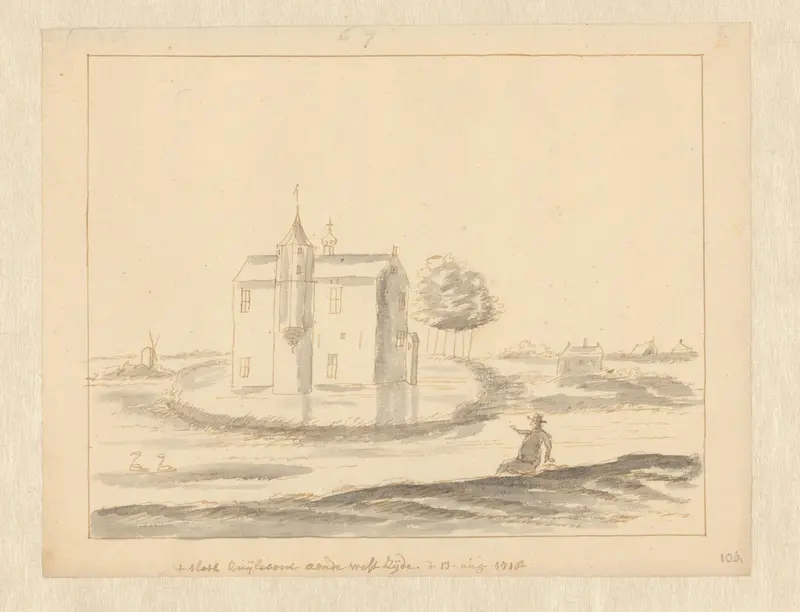 Kasteel Zuilichem Wall Art by anonymous - High-Resolution Digital Print