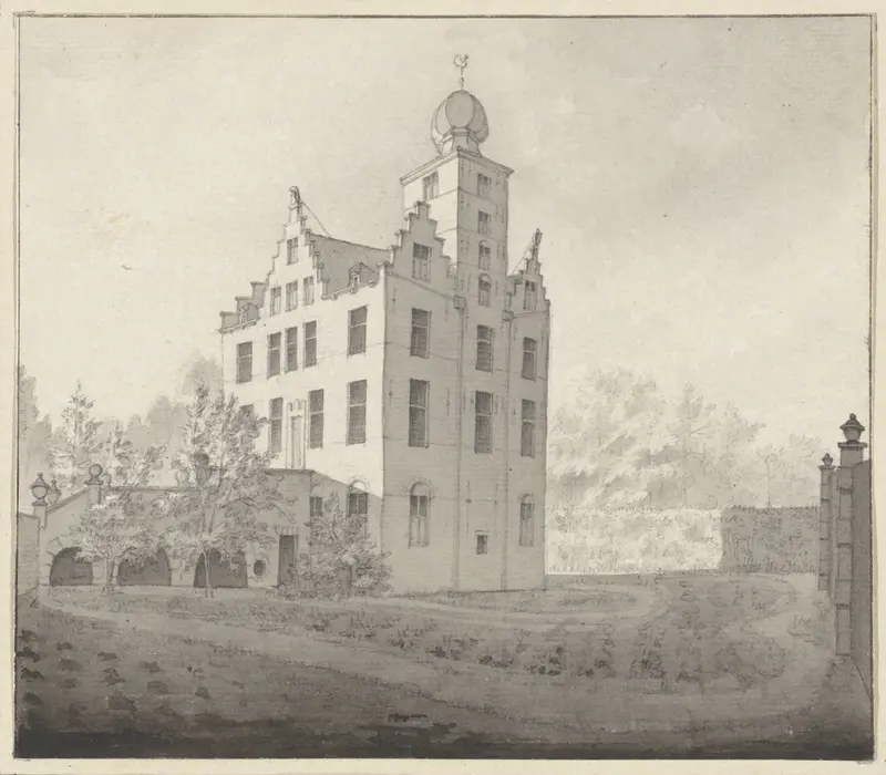Kasteel Zuylestein Wall Art by Hendrik Abraham Klinkhamer - High-Resolution Digital Print