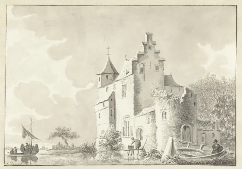 Kasteel Wall Art by Joost Daams - High-Resolution Digital Print