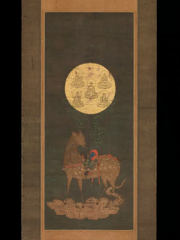 Kasuga Deer Mandala (Kasuga shika mandara zu) Wall Art by Unknown - High-Resolution Digital Print