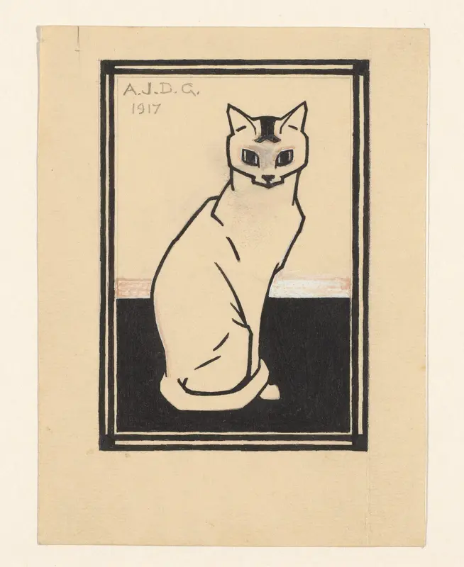 Kat Wall Art by Unknown - High-Resolution Digital Print
