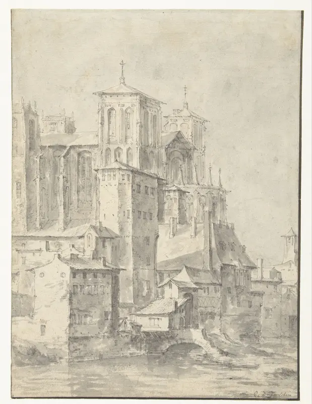 Kathedraal van Lyon Wall Art by Unknown - High-Resolution Digital Print