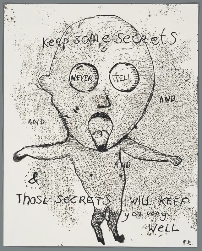 Keep some secrets Wall Art by Unknown - High-Resolution Digital Print