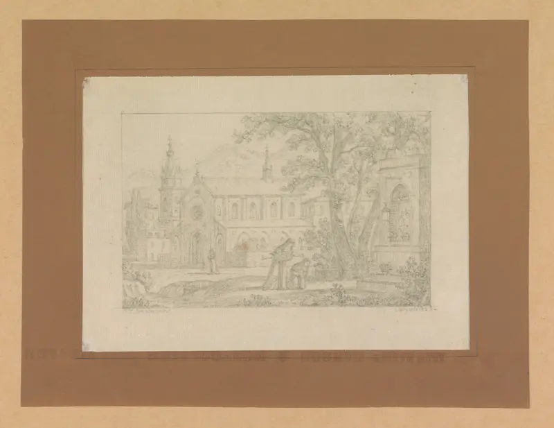 Kerk en kapel in Napels Wall Art by Unknown - High-Resolution Digital Print