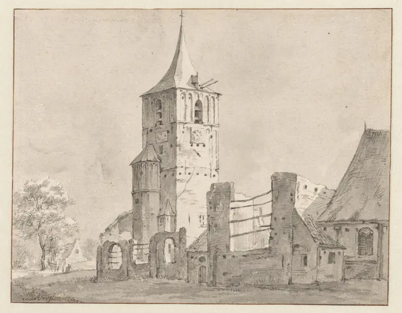 Kerk te Warmond Wall Art by Unknown - High-Resolution Digital Print