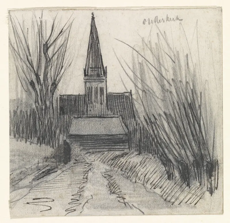 Kerk van Ouderkerk Wall Art by Jan van Essen - High-Resolution Digital Print