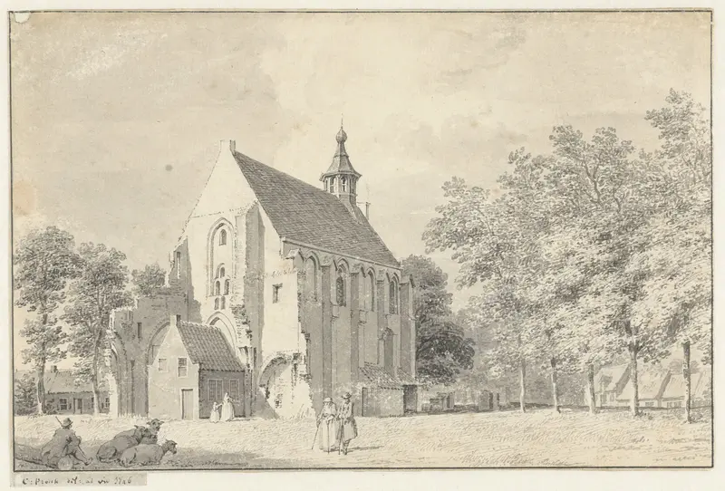 Kerk van West-Souburg Wall Art by Cornelis Pronk - High-Resolution Digital Print