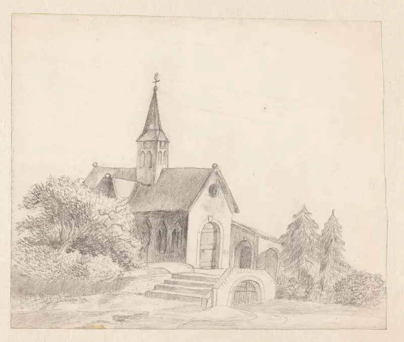 Kerkgebouw Wall Art by Unknown - High-Resolution Digital Print