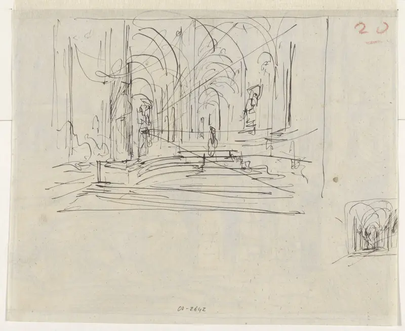 Kerkinterieur Wall Art by Thomas Cool - High-Resolution Digital Print