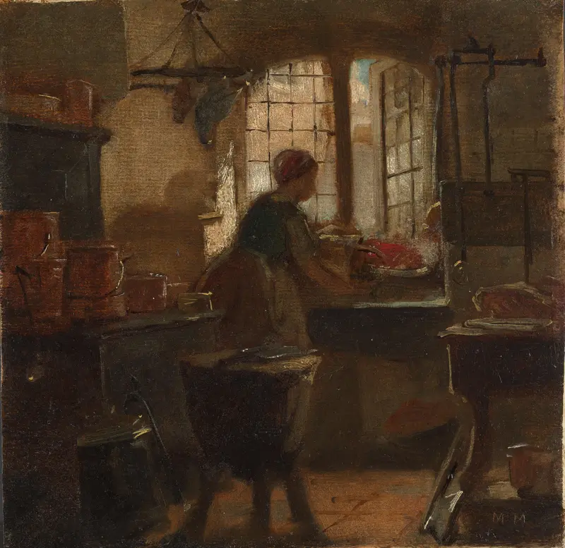 Keuken Wall Art by Matthijs Maris - High-Resolution Digital Print