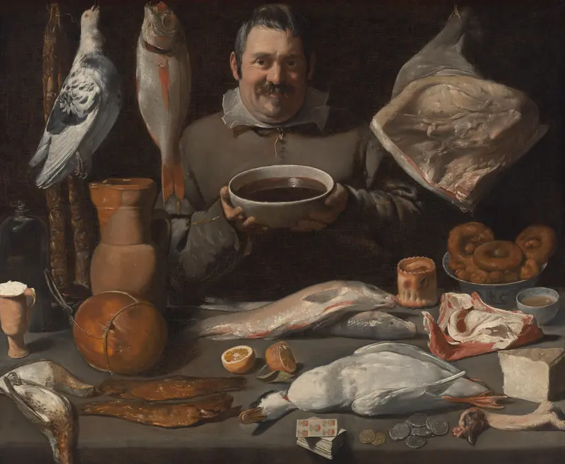 Keukenstuk Wall Art by Meester van de Amsterdamse Bodegón - High-Resolution Digital Print