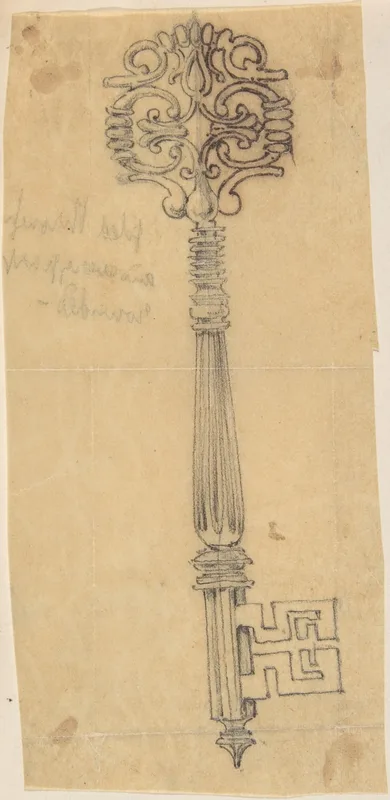 Key Wall Art by Anonymous, British, 19th century - High-Resolution Digital Print