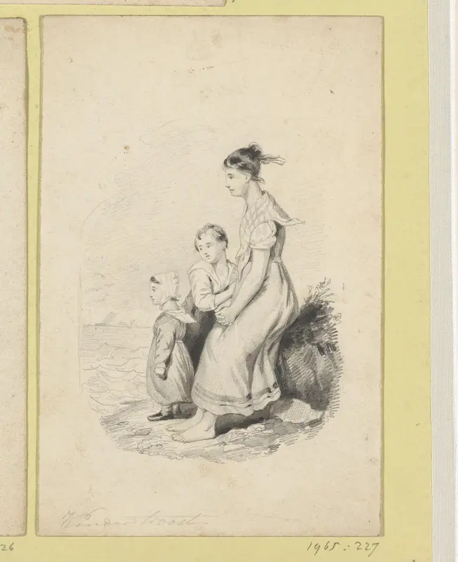 Kindertroost Wall Art by Johann Wilhelm Kaiser (I) - High-Resolution Digital Print