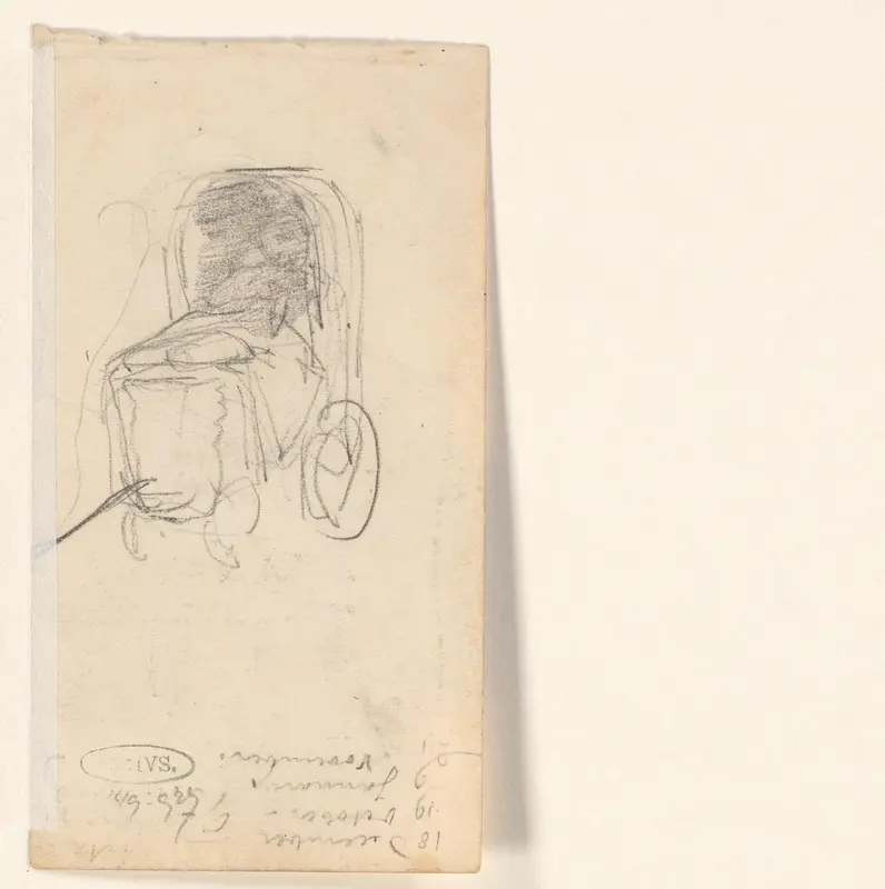Kinderwagen Wall Art by August Allebé - High-Resolution Digital Print