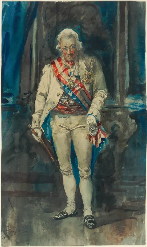 King Charles IV of Spain Wall Art by Eugenio Lucas y Padilla - High-Resolution Digital Print