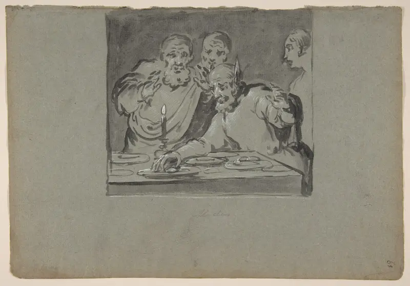 King Midas Wall Art by Leonaert Bramer - High-Resolution Digital Print