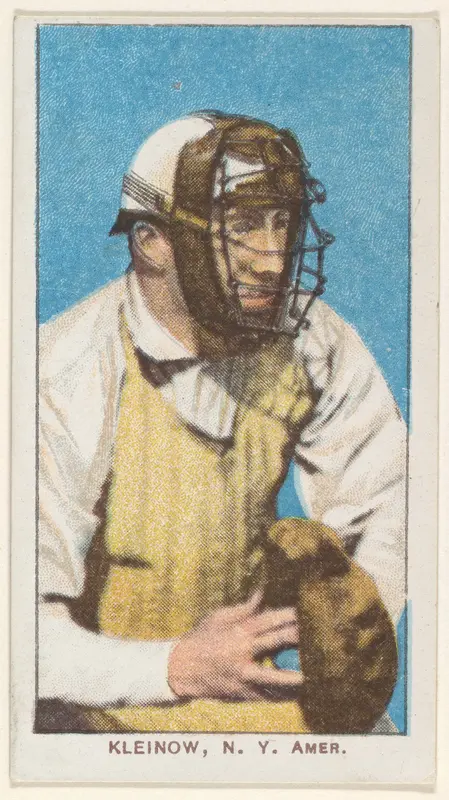 Kleinow, New York, American League, from the White Border series (T206) for the American Tobacco Company Wall Art by American Tobacco Company - High-Resolution Digital Print