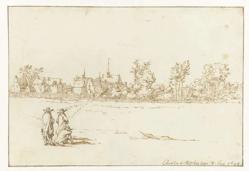 Klooster Bethlehem Wall Art by Constantijn Huygens (II) - High-Resolution Digital Print