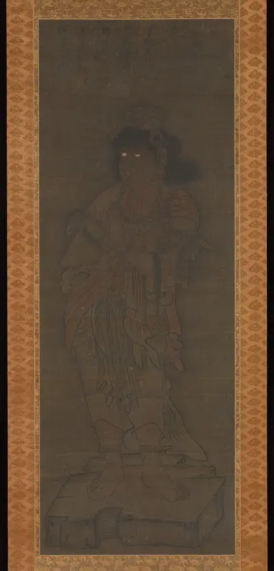Kongara-doji Wall Art by Ryūshū Shūtaku (Myōtaku) - High-Resolution Digital Print