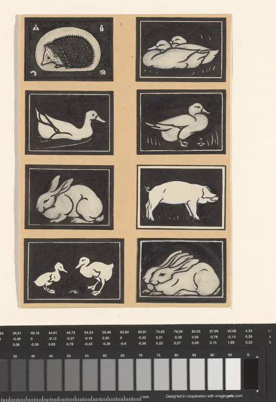 Konijn Wall Art by Julie de Graag - High-Resolution Digital Print