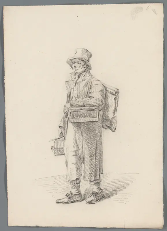 Koopman of schoenpoetser Wall Art by anonymous - High-Resolution Digital Print