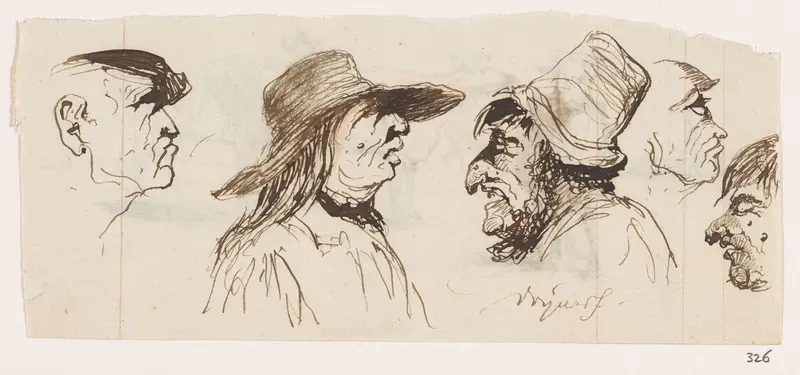 Koppen van drijvers Wall Art by Unknown - High-Resolution Digital Print