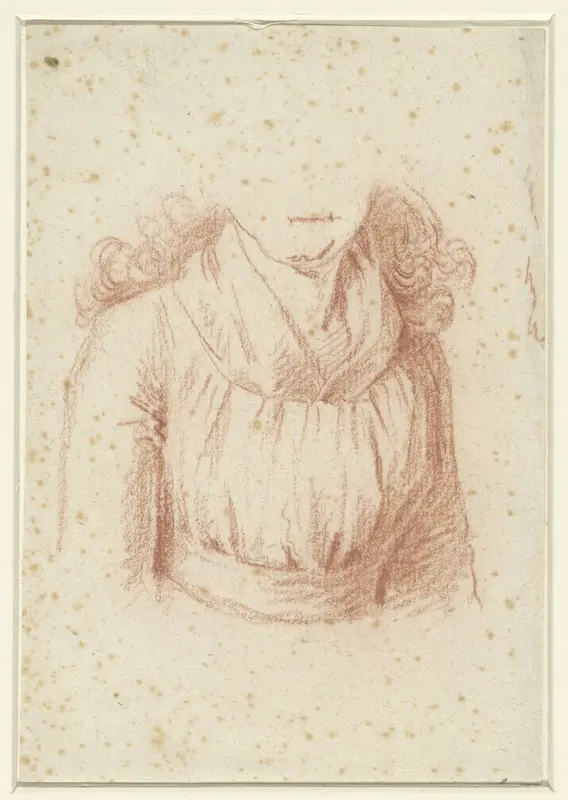 Kostuumstudie voor een portret van Madame Molet Wall Art by anonymous - High-Resolution Digital Print