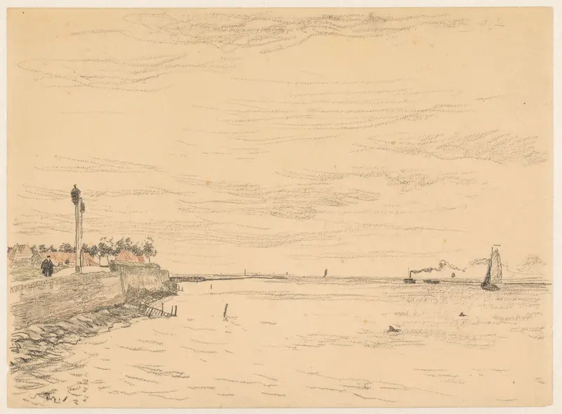 Krabbersgat te Enkhuizen Wall Art by Willem Bastiaan Tholen - High-Resolution Digital Print