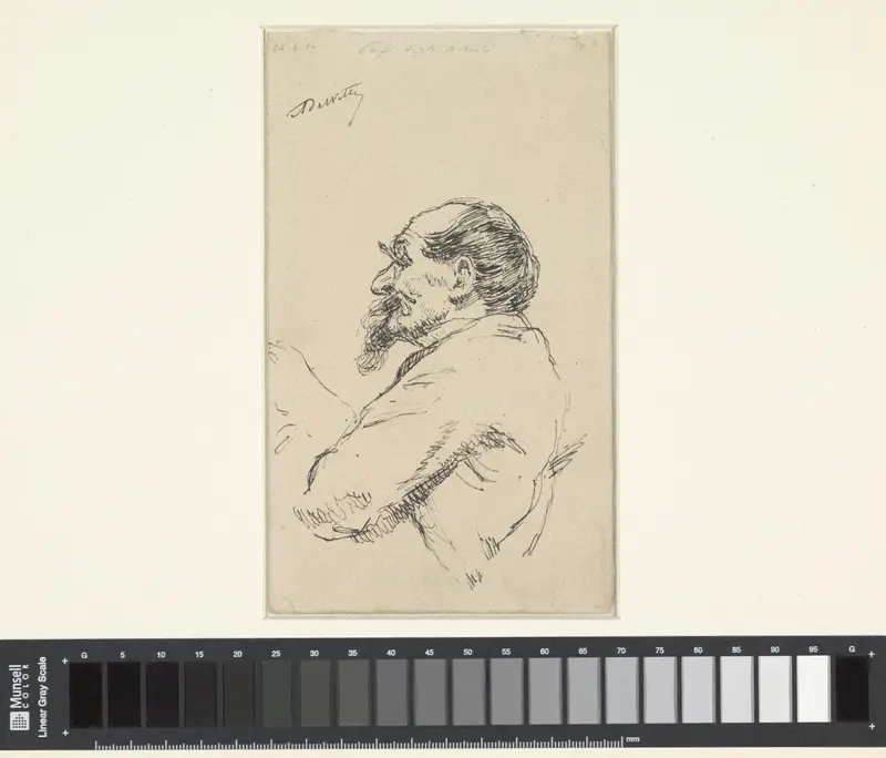 Krantlezende heer Wall Art by Giuseppe de Nittis - High-Resolution Digital Print