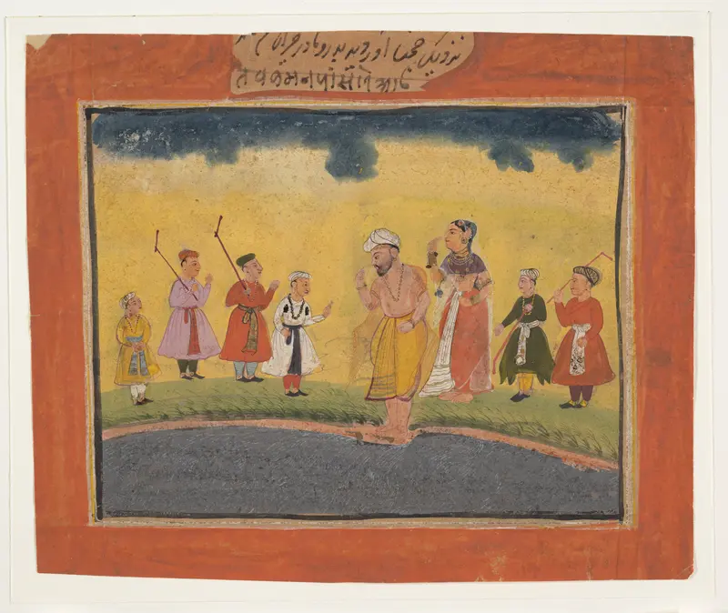 Krishna's Parents Search for Him Wall Art by Unknown - High-Resolution Digital Print