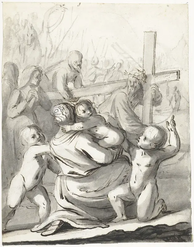 Kruisdraging Wall Art by Moses ter Borch - High-Resolution Digital Print
