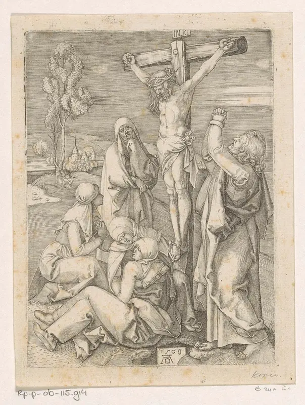 Kruisiging Wall Art by anonymous - High-Resolution Digital Print