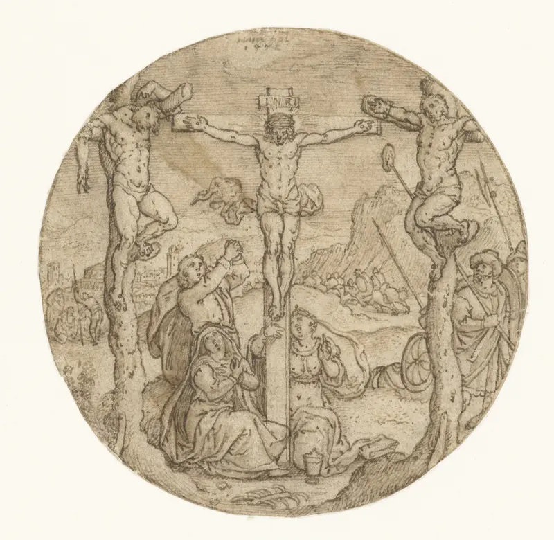 Kruisiging Wall Art by Hans Bol - High-Resolution Digital Print