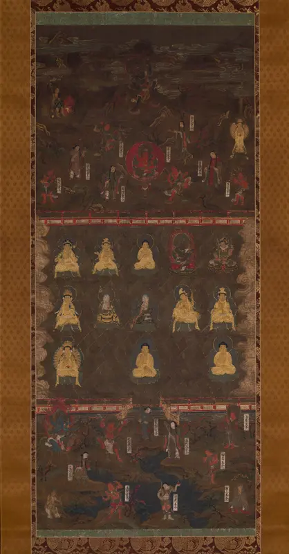 Kumano Mandala Wall Art by Unknown - High-Resolution Digital Print