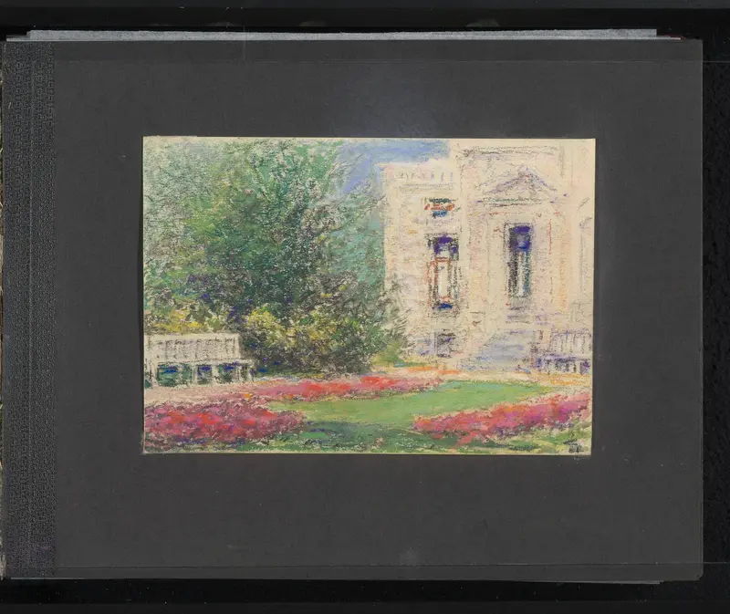 Kurpark te Wiesbaden Wall Art by Unknown - High-Resolution Digital Print