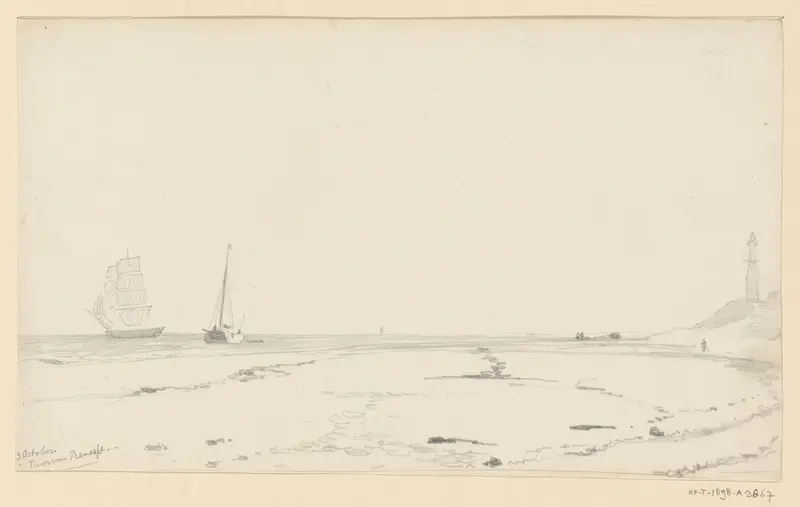 Kust bij Renesse Wall Art by Willem Anthonie van Deventer - High-Resolution Digital Print