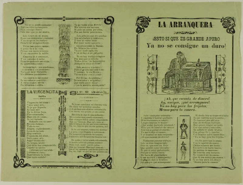 La arranquera (Poverty) Wall Art by José Guadalupe Posada - High-Resolution Digital Print