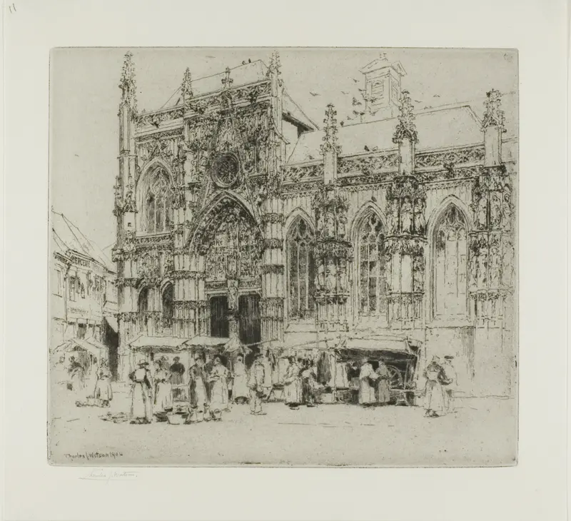 La Chapelle de St. Esprit Wall Art by Charles John Watson - High-Resolution Digital Print