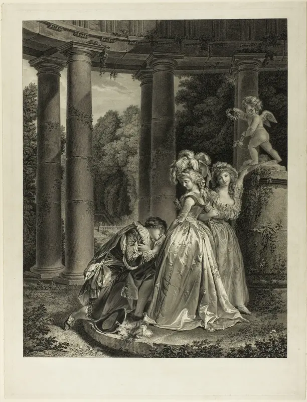 La Déclaration (The Declaration) Wall Art by Charles Clément Bervic - High-Resolution Digital Print