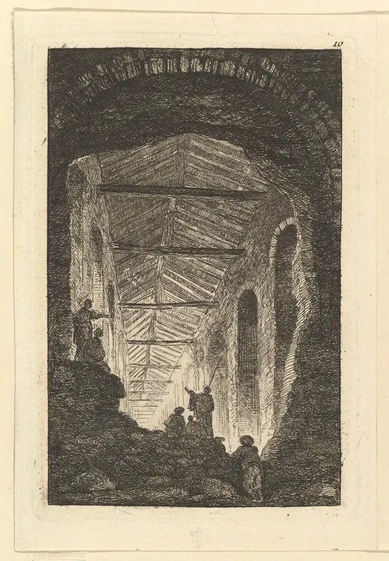 La Galerie Antique Wall Art by Hubert Robert - High-Resolution Digital Print