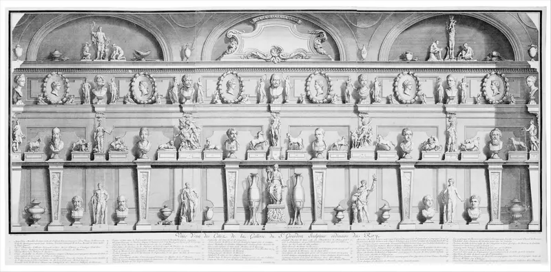La Galerie de Girardon Wall Art by Nicolas Chevalier - High-Resolution Digital Print