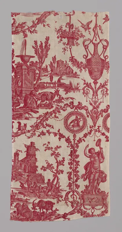 La Liberté Americaine (American Liberty) (Furnishing Fabric)
