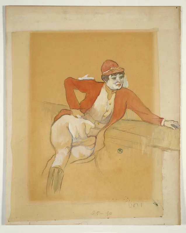 La Macarona in the Costume of a Jockey