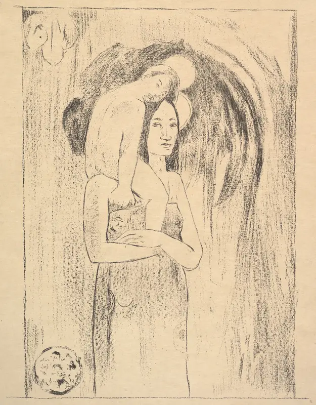la Orana Maria Wall Art by Paul Gauguin - High-Resolution Digital Print