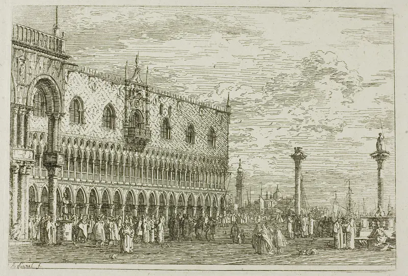 la Piera del Band V, from Vedute Wall Art by Canaletto - High-Resolution Digital Print