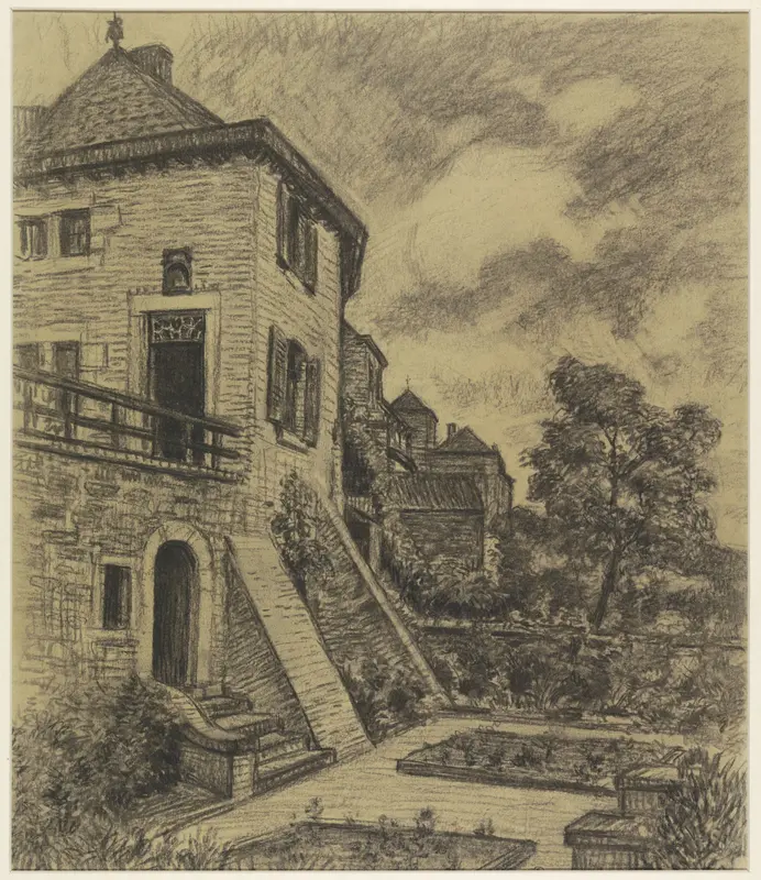 La propriété Leboeuf-Thys à Dalhem Wall Art by René Janssens - High-Resolution Digital Print