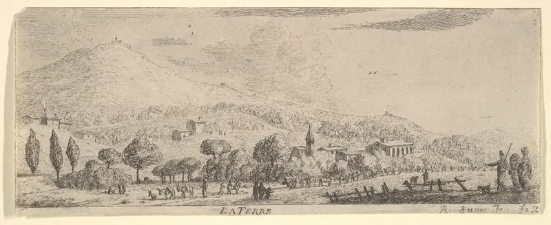 La Terre, from The Elements Wall Art by Reinier Nooms, called Zeeman - High-Resolution Digital Print