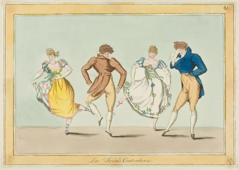La Trenis Contredanse Wall Art by Unknown - High-Resolution Digital Print